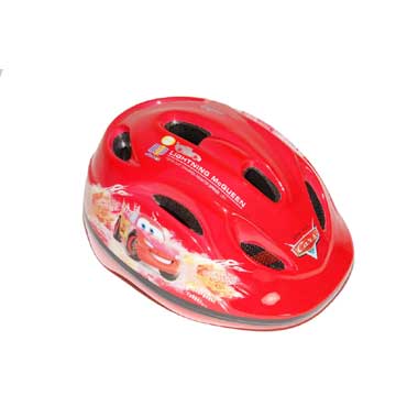 Disney Cars fiets/skatehelm - rood