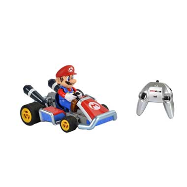 Op afstand bestuurbare Mario Kart wagen