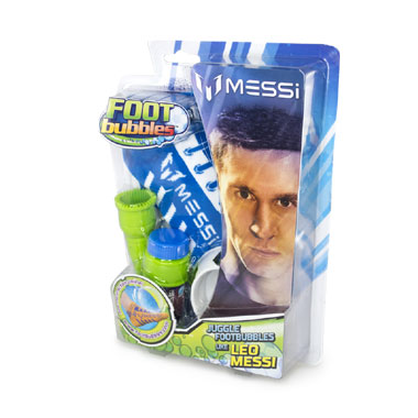 FootBubbles Leo Messi starterspakket - blauw