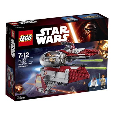 LEGO Star Wars Obi-Wan's Jedi Interceptor 75135