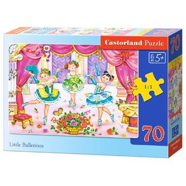 Castorland puzzel kleine ballerina's - 70 stukjes