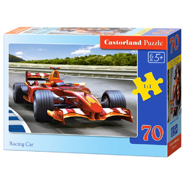 Castorland puzzel raceauto - 70 stukjes