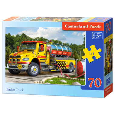 Castorland puzzel tankertruck - 70 stukjes