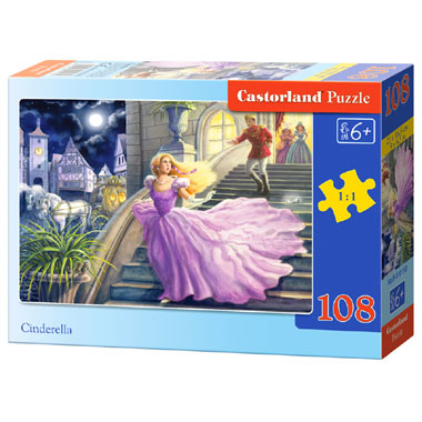 Castorland puzzel Assepoester - 108 stukjes