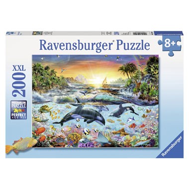Ravensburger puzzel Orka paradijs - 200 stukjes
