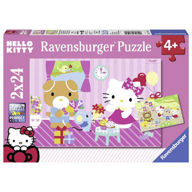 Ravensburger Hello Kitty en haar vriendjes puzzelset - 24 stukjes