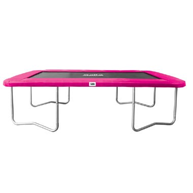 Salta trampoline rechthoekig - 213 x 305 cm - roze