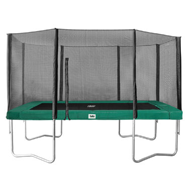 Salta veiligheidsnet voor trampoline rechthoekig - 244 x 396 cm - zwart