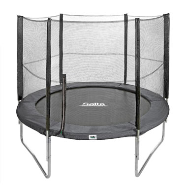 Salta Combo trampoline met veiligheidsnet rond - 305 cm - zwart