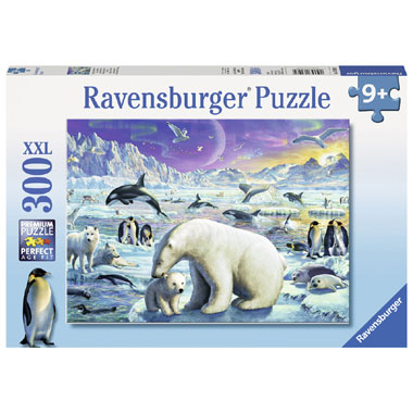 Ravensburger XXL-puzzel ontmoeting van de pooldieren - 300 stukjes