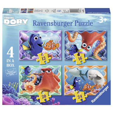 Ravensburger Disney Finding Dory puzzelset - 12 tot 24 stukjes