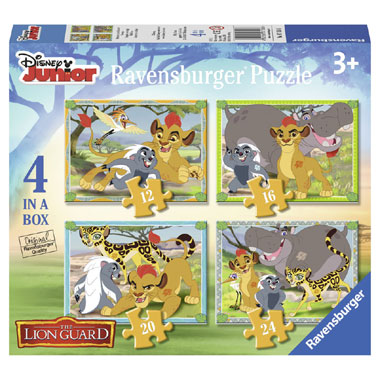 Ravensburger Disney The Lion Guard puzzelset - 12 tot 24 stukjes