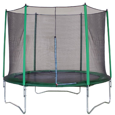 Game on Sport Megajump trampoline met veiligheidsnet rond - 183 cm