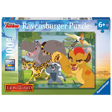 Ravensburger Disney The Lion Guard Kion en zijn vrienden puzzel - 100 stukjes