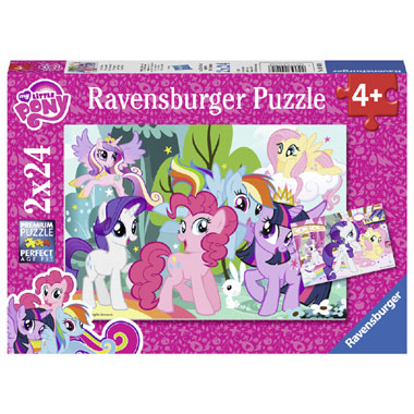 Ravensburger puzzels My Little Pony - 2 x 24 stukjes