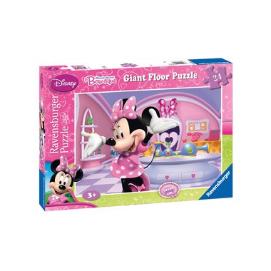 24 Stuks XXL Puzzel Minnie Mouse