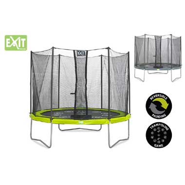 Exit Twist trampoline 305 cm groen/grijs