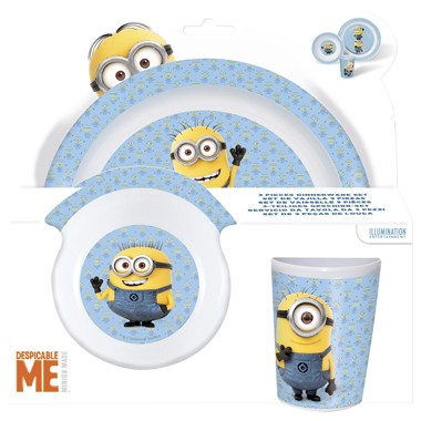 Minions Kinderservies 3-delig