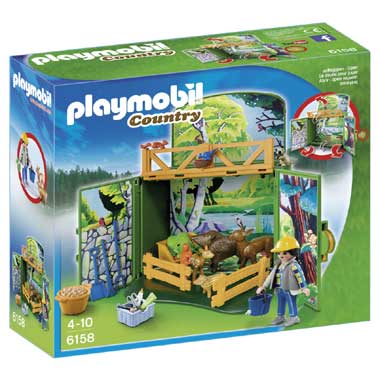 PLAYMOBIL Country speelbox leven in het bos 6158