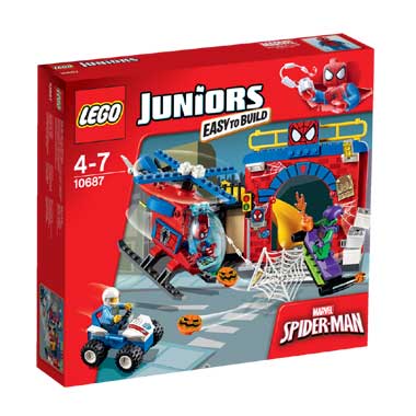 LEGO Juniors Spider-Man: de schuilplaats 10687