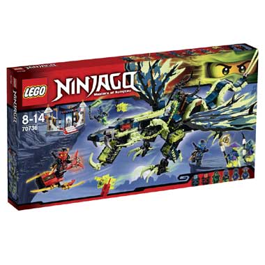 LEGO Ninjago Aanval van de Morro draak 70736