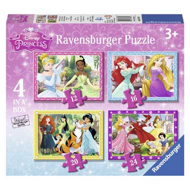 Ravensburger Disney Princess 4 puzzels