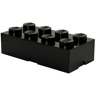 LEGO Brick opbergbox 8 - zwart
