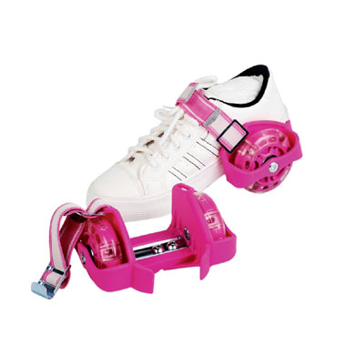 Flashing Roller schoenwieltjes - roze
