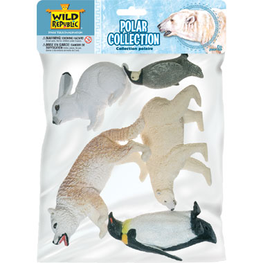 Wild Republic plastic polardieren - 5 stuks