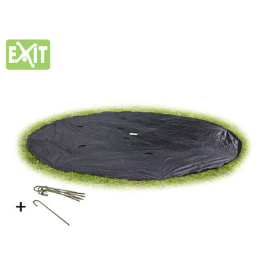 EXIT Supreme Ground Level ingraaftrampoline afdekhoes- 366 cm