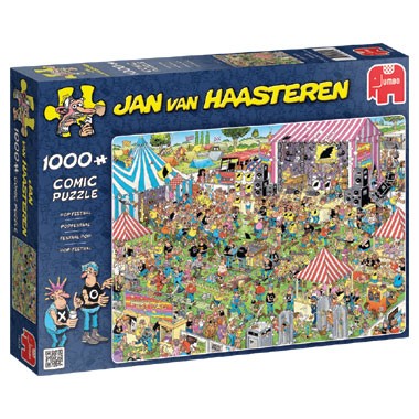 Jumbo Jan van Haasteren puzzel Popfestival - 1000 stukjes