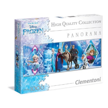 Clementoni panorama puzzel Disney Frozen - 1000 stukjes