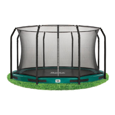 Salta Excellent Ground veiligheidsnet voor verlaagde trampoline - 427 cm - zwart