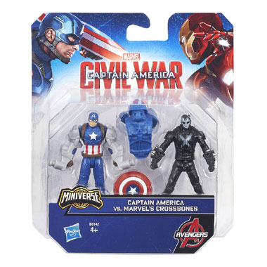 Avengers Captain America vs. Crossbones figuren