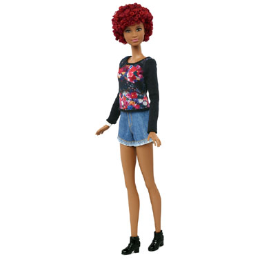 Barbie Fashionistas pop spijkerbroek - lang