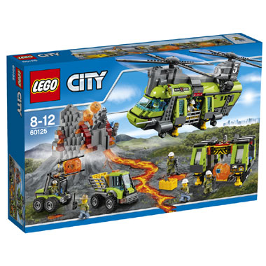 LEGO City Vulkaan zware vrachthelikopter 60125