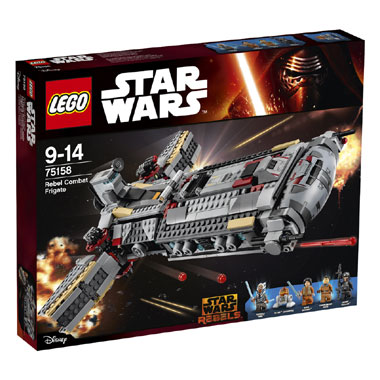 LEGO Star Wars Rebel Combat Frigate 75158