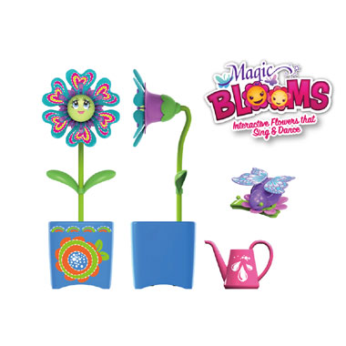 Magic Blooms & Magic Bugs - blauw