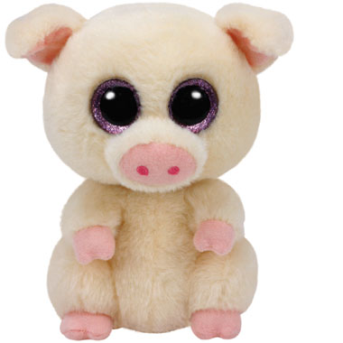 Ty Beanie Boo knuffel Piggley - 15 cm