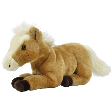 Floppy paard knuffel - 27 cm