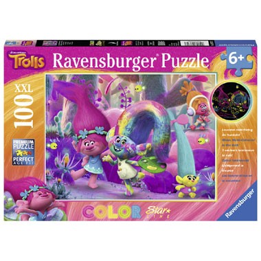 Ravensburger Trolls Starline puzzel - 100 stukjes.