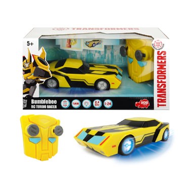 Transformers op afstand bestuurbare Flip'n'Race Bumblebee
