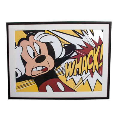 Disney Gallery Mickey Mouse Whack poster