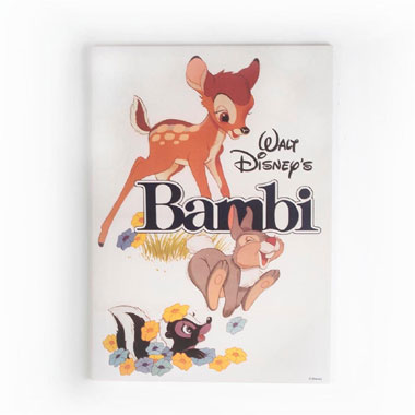 Disney Bambi vintage canvas
