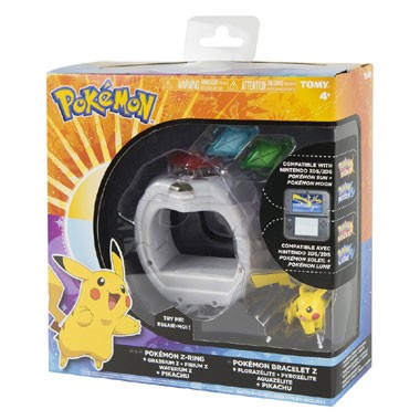 Pokémon Z-armband met 3 kristallen en figuur