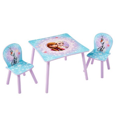 Disney Frozen tafel met stoeltjes