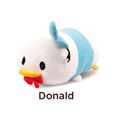 Disney Tsum Tsum pluche Donald Duck - klein