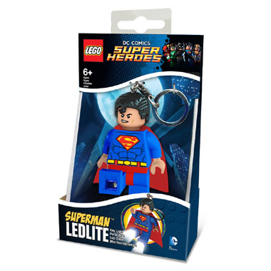 LEGO Superman sleutelhanger met licht