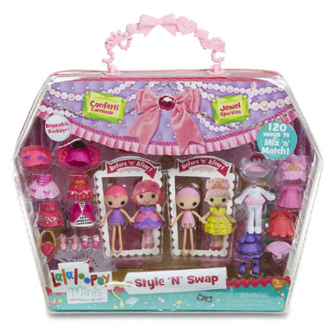 Mini LaLaLoopsy Style'n Swap Confetti Carnivale & Jewel Sparkles