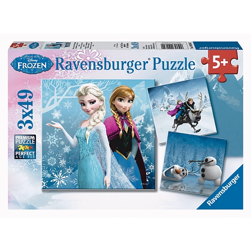 Ravensburger - puzzel   3 x 49 stukjes